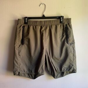 RVCA Men's Gray Athletic Shorts